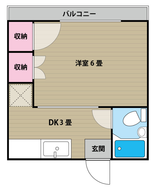 千代田マンション201図面